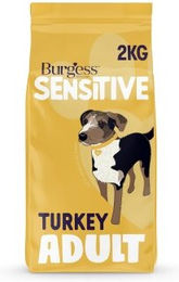 Produktbild von Burgess Sensitive – Hypoallergenes Trockenfutter für erwachsene Hunde mit Truthahn, unterstützt Verdauung, Gelenke & Haut