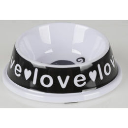 Produktbild von BURI Futternapf 24 Stück Futternapf für Katzen "LOVE" Wasserschale Haustiere füttern N