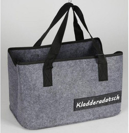 Produktbild von BURI Leckerlibeutel Filztasche mit Schriftzug