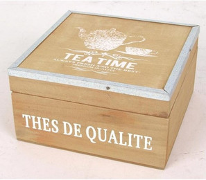 Produktbild von BURI Teebeutelbox aus Holz