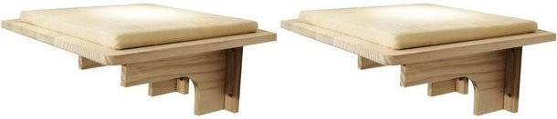 Produktbild von BURI Tierbett Katzen Wandliegeplatz