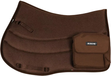 Produktbild von Burioni Schabracke Trekking Sympa Dunkelbraun Pferd/COB