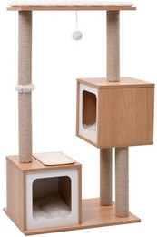 Produktbild von Bussandri Exclusive Katzen-Kratzbaum mit Sisalmatte 104 cm