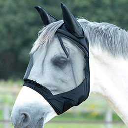 Produktbild von Busse Fliegenmaske FLY BUCKLER GAP II schwarz