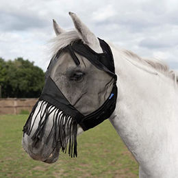 Busse Fliegenmaske FLY COVER FRANSEN GAP – Bild 1 von 2