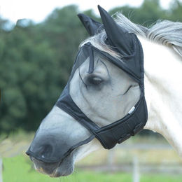 Busse Fliegenmaske Fly Cover Pro Gap II schwarz – Bild 1 von 5