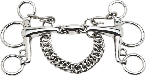 Produktbild von Busse Pelham Edelstahl Soft Control 16mm Doppelt gebrochen