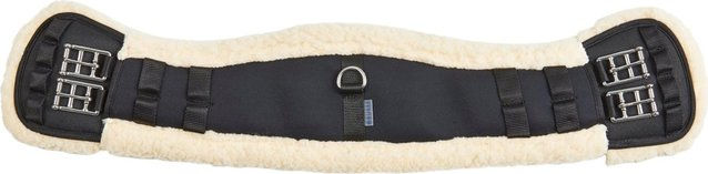 BUSSE Sattelgurt ''ART-FUR-CURVED-DR D'' schwarz - 60 cm – Bild 1 von 2