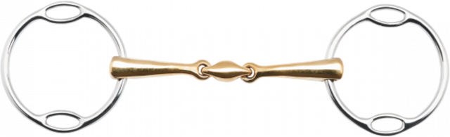 BUSSE Soft-Ring-Wassertrense Kaugan®-SHAPED, 16 mm, doppelt gebr. - 12.5 – Bild 1 von 4