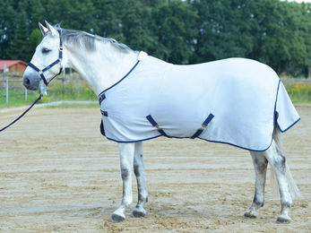 Busse Sommerdecke Early Season hellgrau/navy – Bild 1 von 9