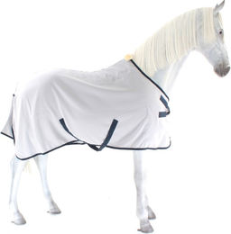 Busse Sommerdecke Early Season hellgrau/navy – Bild 1 von 9