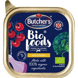Produktbild von BUTCHER'S BIO foods Hühnerpastete für Hunde - 150 g