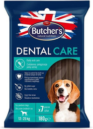 Produktbild von BUTCHER'S Dental Care für mittelgroße Hunde - 7 x 180 g