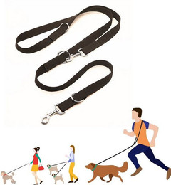 Produktbild von BYSURE Doppelte Hundeleine Trainingsseil 2,5 Meter - 2,5 m
