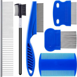 Produktbild von BYSURE Fellkamm Set für Katzen und Hunde