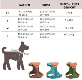 Produktbild von BYSURE Hunde-Geschirr für kleine Hunde