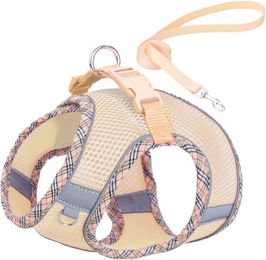 BYSURE Hunde-Geschirr NF16WH00094, Polyester, Step-in Atmungsaktiv Brustgeschirr für Kleine Hunde, Katzen – Bild 1 von 5