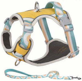 Produktbild von BYSURE Hunde-Geschirr NF16WH00095 Polyester Anti-Zieh-Hundegeschirr