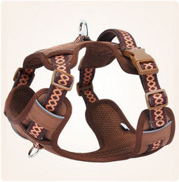 Produktbild von BYSURE Hunde-Geschirr Nylon Anti-Zug reflektierend