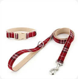 Produktbild von BYSURE Hunde-Halsband aus reinem Hanf mit Leine aus Baumwolle und Leinen