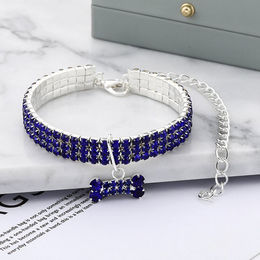 Produktbild von BYSURE Hunde-Halsband mit Strassanhänger