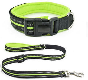 Produktbild von BYSURE Hunde-Halsband und Leine aus Mesh