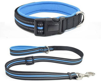 Produktbild von BYSURE Hunde-Halsband und Leine aus Mesh