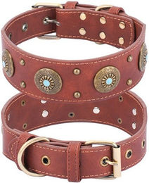 Produktbild von BYSURE Hunde-Halsband Vintage aus Leder