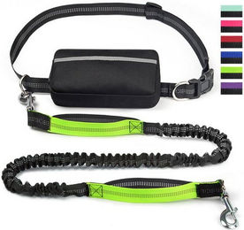 Produktbild von BYSURE Hundeleine mit sportlicher Laufgürteltasche