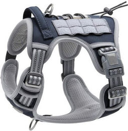 Produktbild von BYSURE Hundeweste Taktisches Hundegeschirr Metall
