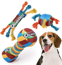 Produktbild von BYSURE Tier-Intelligenzspielzeug (3-tlg) Quietschendes Hundespielzeug