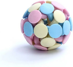 Produktbild von BYSURE Tier-Intelligenzspielzeug Bunte Glockenspielzeugkugel für Katze und Hund