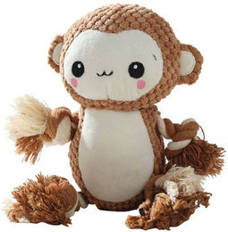 Produktbild von BYSURE Tier-Intelligenzspielzeug Hunde-Plüsch-Soundspielzeug