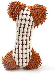 Produktbild von BYSURE Tier-Intelligenzspielzeug Plüsch-Cartoon-Knochen mit Sound - 1 Stk.