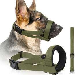 Produktbild von BYSURE Verstellbarer Ring-Maulkorb für Hunde mit Kauschutz