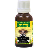 Produktbild von Bach Tropfen Rebell zur Beruhigung für Hunde