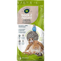 Produktbild von Back-2-Nature Papierstreu für Kaninchen und Frettchen 2 x 30 Liter Grün