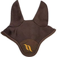 Produktbild von Back on Track Airflow 3D Mesh Fliegenhaube für Pferde in Braun