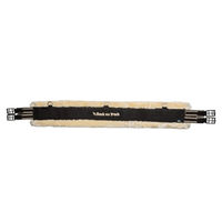 Produktbild von Back on Track Allzweckgurt Dalby mit Kunstfell für Pferde Schwarz 145 cm