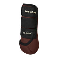 Produktbild von Back on Track BOT Arbeitsgamasche Opal Hinterbein Rot XS
