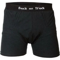 Produktbild von Back on Track Boxershorts für Herren aus Baumwolle Schwarz XL