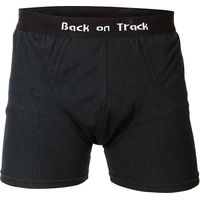 Produktbild von Back on Track Boxershorts Herren Schwarz Baumwolle Größe S