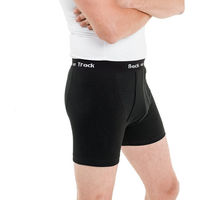 Produktbild von Back on Track Boxershorts Herren Schwarz Baumwolle XXXL