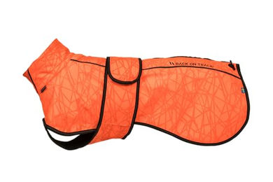 Produktbild von Back on Track Buddy 2.0 Softshell-Hundemantel mit Fleece-Futter wasserabweisend orange 28 cm