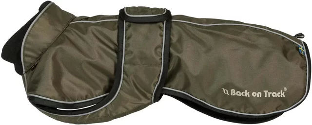 Produktbild von Back on Track Buddy 2.0 Thermischer Hundemantel Wasserabweisend Grün Klein