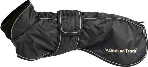 Produktbild von Back on Track Buddy 2.0 Thermischer Hundemantel Wasserabweisend Schwarz Klein