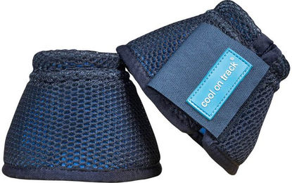 Produktbild von Back on Track Cool on Track Hufglocken aus Neopren Blau Größe L