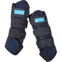 Produktbild von Back on Track Cool on Track Quick Wraps Kühlgamaschen für Pferde Blau Größe L