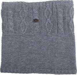 Produktbild von Back on Track Daisy Loop Schal aus Wolle in Blau Grau