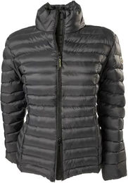 Produktbild von Back on Track Damen Winterjacke Grace Logo Schwarz XXL